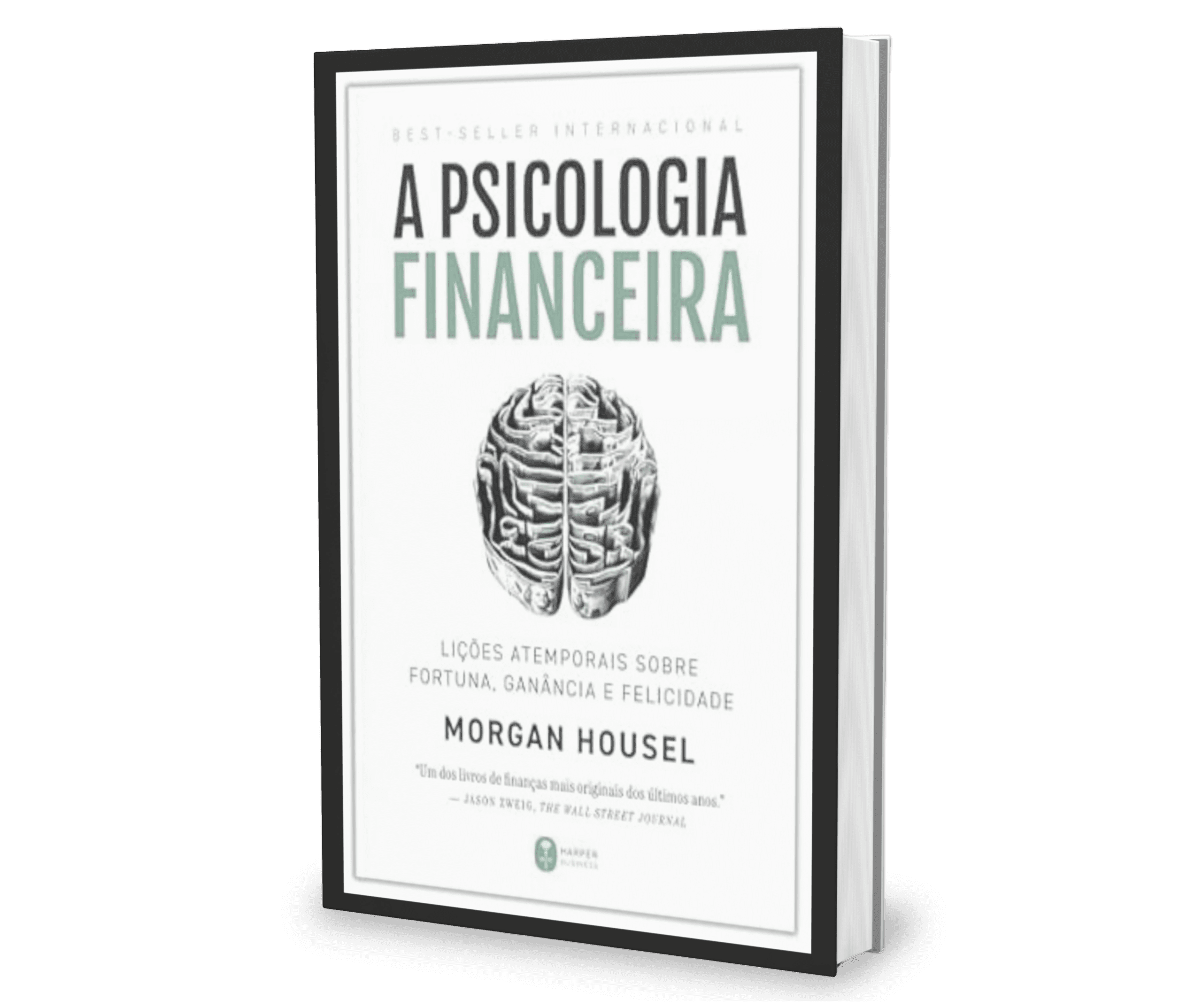O sucesso financeiro tem menos a ver com a sua inteligência e muito mais a ver com o seu comportamento. E a forma como alguém se comporta é uma coisa difícil de se ensinar, mesmo para pessoas bastante inteligentes.