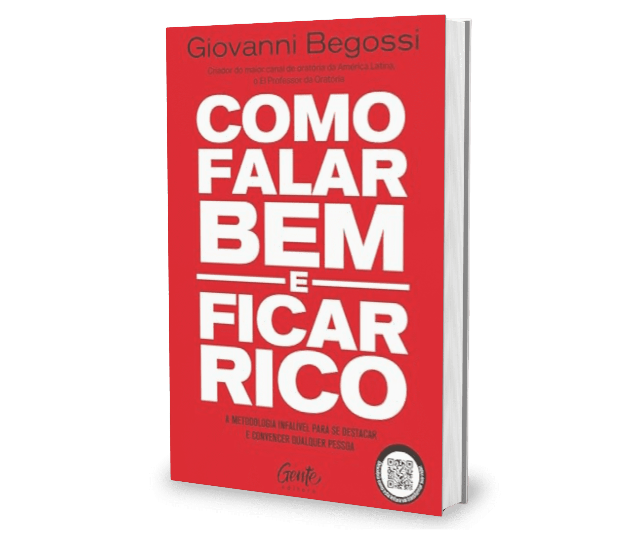 GIOVANNI BEGOSSI é o criador do maior perfil de oratória da América Latina, o @elprofessordaoratoria, acumulando milhões de seguidores nas redes sociais. Advogado, bicampeão brasileiro de oratória e palestrante internacional, participou dos mais conhecidos programas de TV e podcasts do Brasil, como The Noite, Pânico, Os Sócios, Primocast e Inteligência Ltda. Giovanni é mentor de oratória de inúmeros influencers com milhões de seguidores, empresários bilionários, atletas campeões olímpicos, políticos e até desembargadores, tendo treinado a comunicação de empresas como Biogen, Johnson & Johnson, Falconi e até mesmo instituições como a tropa de elite da Polícia Militar de São Paulo (GATE) e o Exército Brasileiro (EsAO). Com mais de vinte prêmios de oratória e debate em três línguas diferentes, é o único brasileiro a ter sido juiz-chefe de dois campeonatos mundiais de debate (Lisboa e Madrid). --Este texto se refere à edição