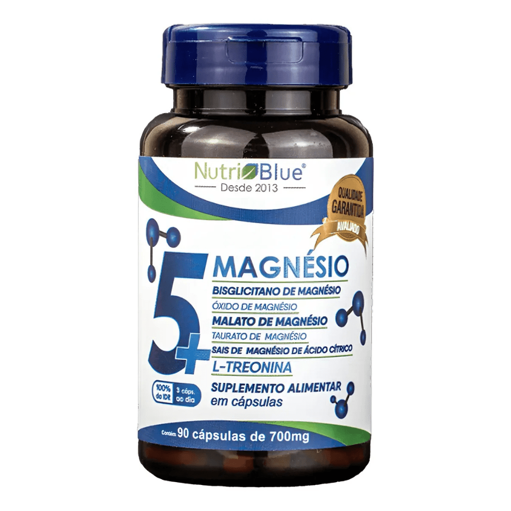 Magnésio L-treonato (550mg) 90 Cápsulas Auxilia Na Memoria